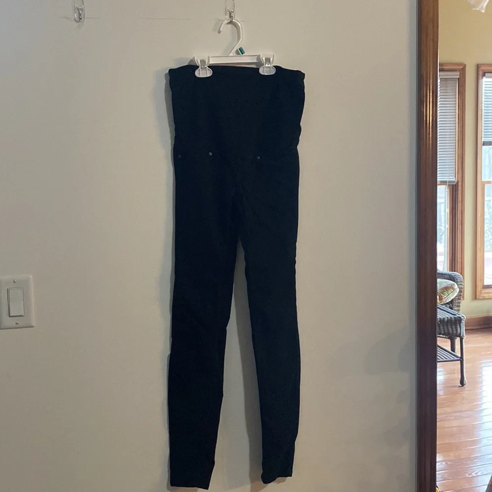Maternity skinny jeans , black and gray. (One size 4, One size 6) - Picture 2 of 6
